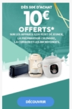 Bon plan petit electromenager : 10 offerts pour 50€ d&rsquo;achats – Carrefour
