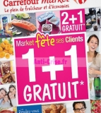 Catalogue carrefour market interessant du 23 juin au 5 juillet avec quelques produits gratuits par optimisation