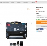 cartable Rip curl  pas cher 23 euros