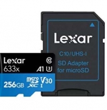 Moins de 30€ la carte micro sd 256go Lexar