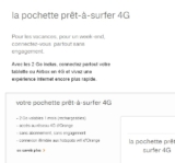 Puce sim Prépayée 4Go avec 2go de traffic internet à utiliser sur un mois à 14.9 euros