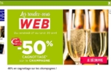 Casino Drive French Days : 50% sur des champagnes et d&rsquo;autres produits