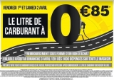 Offre Carburant Geant Casino : le litre essence , diesel à 0.85€ !!! 1-2 avril