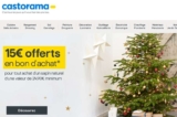 Offre Castorama sapin de Noel 2023  jusqu&rsquo;au 24  décembre avec 15 euros offerts