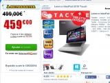 Bon plan informatique : 459 euros un pc portable tactile  core i3 lenovo + tablette lenovo dual core 7 pouces