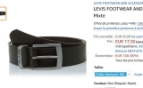Ceinture Levis Hebron pour hommes à 17.5€