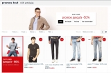 Bon plan mode hommes : 50 pourcent de réduction chez celio