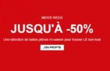 Mode Hommes : 50% de réduction sur celio sur des articles hommes