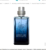 Bon plan parfum : Cerruti 1881 bella note hommes 125ml à 24.7€