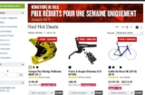 Bonnes affaires vélos, cyclisme .. avec 60% de réduction sur CHAINREACTION