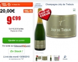 Moins de 10 euros la bouteille de champagne avec la livraison gratuite à partir de 50 euros
