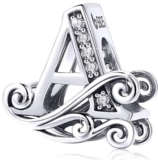 Bon plan lettres Charm en argent pour bracelets Pandora pas cher à 13.2€