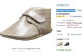 Super affaire : chaussures bebe robeez à 13.65 euros (30 ailleurs zalando ..)