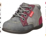 Super affaire : Chaussures bébé kickers en cuir à 28€