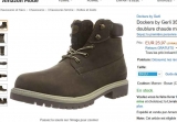 Chaussures adultes montantes cuir Dockers entre 23 et 33€