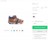 Chaussures cuir pour petits  enfants pas chères : 17.5 euros les geox port inclus