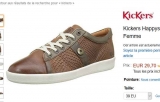 Super affaire : Sneaker femmes kickers Happystill  en cuir à moins de 30€  (plus de 60 ailleurs)