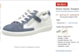 Super prix : baskets cuir Kickers pour enfants entre 23 et 28€