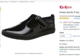 Super affaire : des ballerines en cuir kickers pour filles entre 13 -20€ (du 31 au 39)