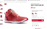 Chaussures de fitness Reebok pour femmes à 21.45  euros port inclus