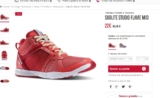 Chaussures de fitness Reebok pour femmes à 21.45  euros port inclus