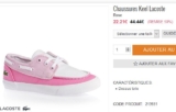 Des super affaires pour des chaussures Lacoste pour enfants