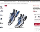 Bon plan chaussures de running hommes : reebok pheehan à 14€ port inclus
