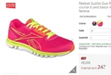 Bon plan running : chaussures reebok femmes à moins de 25 euros port inclus