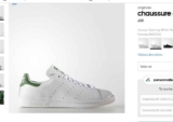 Mega affaire : chaussures Adidas stan smith adulte à 34 euros port inclus