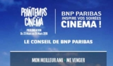 Cinema à 4 euros la seance du 22 au 28 mars 2017 Avec des contremarques BNP