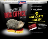Bon plan cine : carte un an 2 entrées pour le prix d&rsquo;une gratuite pour l&rsquo;achat de 2 paquets de spontex