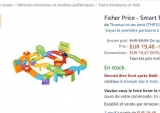 Super affaire jouet : le circuit deluxe Thomas et ses amis Fisher Price à moins de 14€ (60 ailleurs)