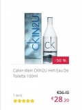 Parfum pas chers : calvin klein ckin2u her et him 100ml à moins 24 euros