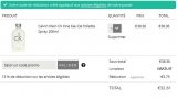 Bon plan parfum  : Ck One 200ml à moins de 33 euros port inclus