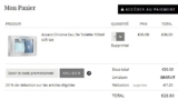 Super prix parfum : coffret azzaro chrome 100ml à moins de 29 euros (autour de 70 euros normalement)