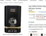 MEGA AFFAIRE : Coffret cadeau AXE avec une tondeuse à 6.25€ (voire meme 5.25)