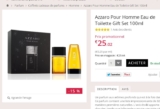 Parfums : Coffret Azzaro 100ml à 25 euros