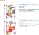 Bonne affaire coffret cadeau parfum Eau Jeune entre 6 et 9 €