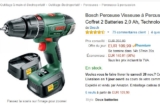 Bonne affaire coffret perceuse Bosch 18V à 109 euros
