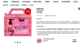 Bon plan cadeau femmes : coffret cadeau douche bain séphora soldé à 4.4€
