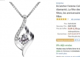 Bon plan bijoux: 6.39€ le collier en argent avec pendentif