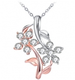 3 colliers en argent avec pendentif entre 4.45€ et 5.2€