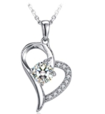 Moins de 7€ le collier en argent avec pendentif