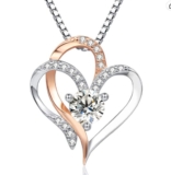 Collier en argent avec pendentif coeur à 12€