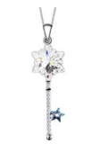 Bon plan bijoux: collier argent avec pendentif swarovski