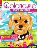 Bon plan abonnement magazine COLORIAGE 100% MYSTERE à 5€ (au lieu de 31)