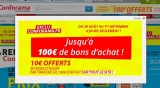 Conforama : 10 euros en bon d’achat par tranche de 100