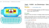 Console éducative Vtech genius xl color à moins de 9 euros (voire moins de 8 ) … super affaire