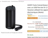 Mega affaire! moins de 5€ un convertisseur de courant 12V – 220V