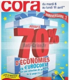 Hyper Cora 5 – 11 avril : 70% sur la carte et des bonnes optimisations ( 2 produits gratuits)